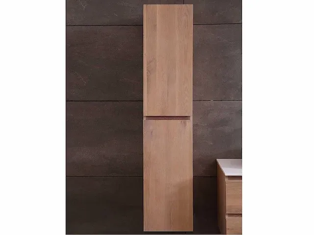 Eikenhout badkamermeubel 160cm (3 kleuren beschikbaar) - afbeelding 18 van  98