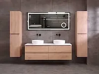 Eikenhout badkamermeubel 160cm (3 kleuren beschikbaar) - afbeelding 21 van  98