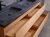 Eikenhout badkamermeubel 160cm (3 kleuren beschikbaar) - afbeelding 49 van  98