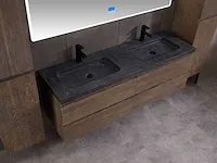 Eikenhout badkamermeubel 160cm (3 kleuren beschikbaar) - afbeelding 79 van  98