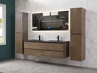 Eikenhout badkamermeubel 160cm (3 kleuren beschikbaar) - afbeelding 84 van  98