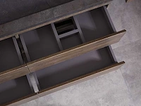 Eikenhout badkamermeubel 2-persoons 120cm - afbeelding 19 van  38