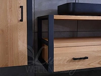 Eikenhout badmeubelset 120cm - afbeelding 4 van  27