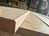 Eikenhout plank 220cm geschaafd gedroogd (72x) - afbeelding 5 van  9