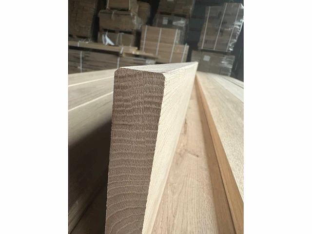 Eikenhout plank 220cm geschaafd gedroogd (72x) - afbeelding 6 van  9