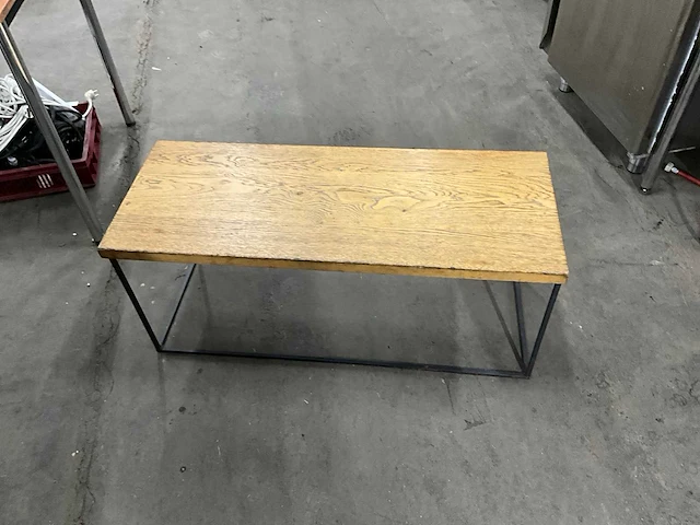 Eikenhouten bijzettafel - afbeelding 2 van  5