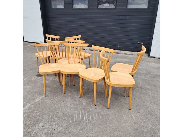 Eikenhouten design bank kkaarrlls, stuhlhockerbank, fehling & peiz - afbeelding 1 van  14