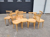 Eikenhouten design bank kkaarrlls, stuhlhockerbank, fehling & peiz - afbeelding 7 van  14