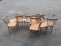 Eikenhouten design bank kkaarrlls, stuhlhockerbank, fehling & peiz - afbeelding 11 van  14