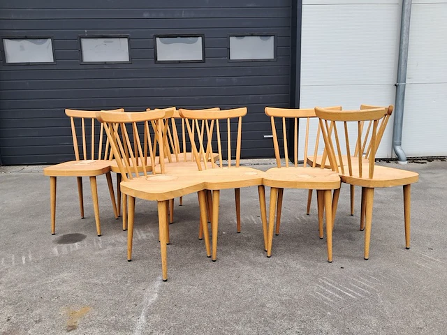 Eikenhouten design bank kkaarrlls, stuhlhockerbank, fehling & peiz - afbeelding 13 van  14