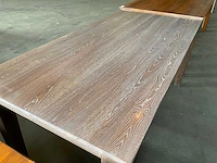 Eikenhouten eetkamertafel - afbeelding 4 van  7