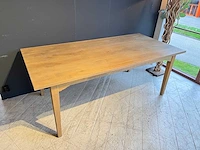 Eikenhouten eettafel - afbeelding 2 van  5
