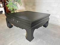 Eikenhouten opiumtafel - afbeelding 6 van  7