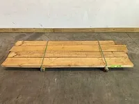 Eikenhouten plank 5 cm dik (4x) - afbeelding 1 van  5