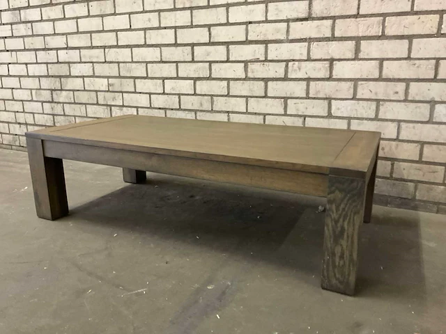 Eikenhouten salontafel - afbeelding 1 van  8