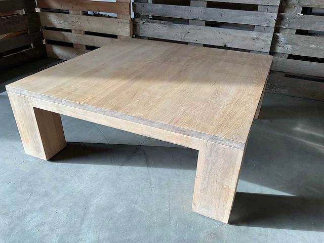 Eikenhouten salontafel - afbeelding 3 van  6