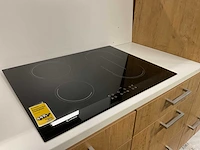 Eiland keuken met kastenwand koelkast vaatwasser combimagnetron en kookplaat - afbeelding 7 van  15