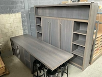 Eiland keuken met kastenwand - afbeelding 5 van  19