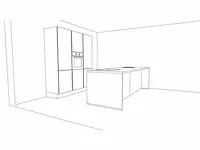 Eilandkeuken met kastenwand - afbeelding 33 van  34