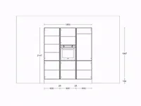 Eilandkeuken met kastenwand - afbeelding 11 van  21