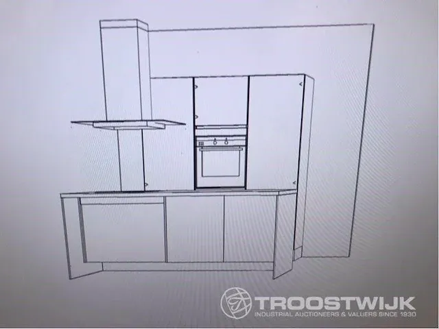 Eilandkeuken met kastenwand - afbeelding 4 van  19