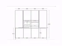 Eilandkeuken met kastenwand - afbeelding 7 van  19