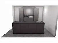 Eilandkeuken met kastenwand - afbeelding 1 van  19