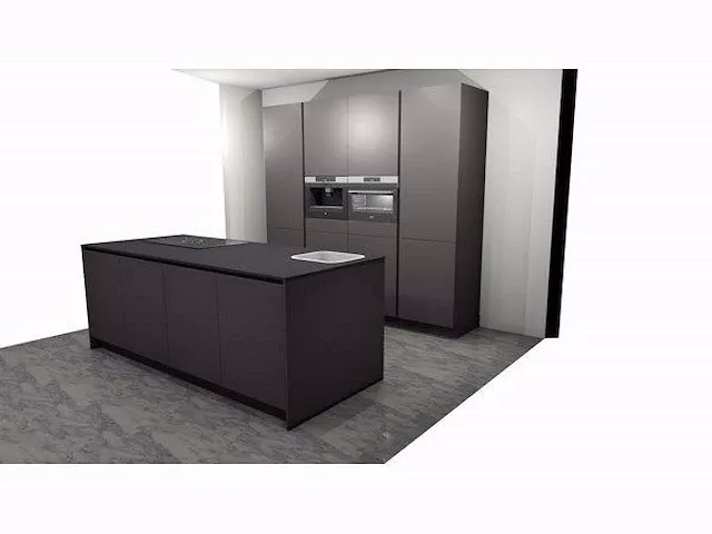 Eilandkeuken met kastenwand - afbeelding 18 van  19