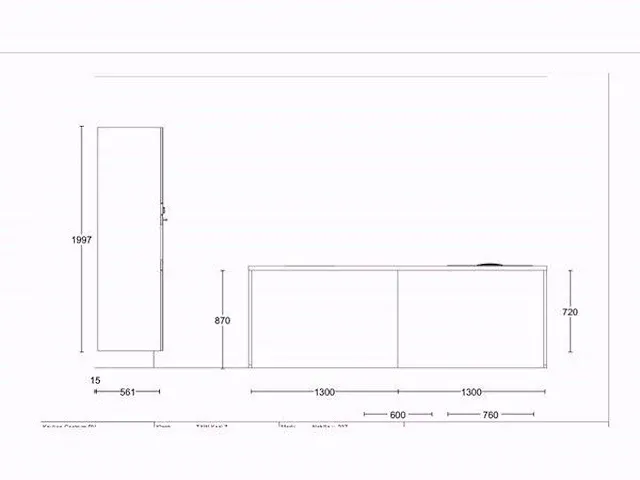 Eilandkeuken met kastenwand - afbeelding 13 van  28