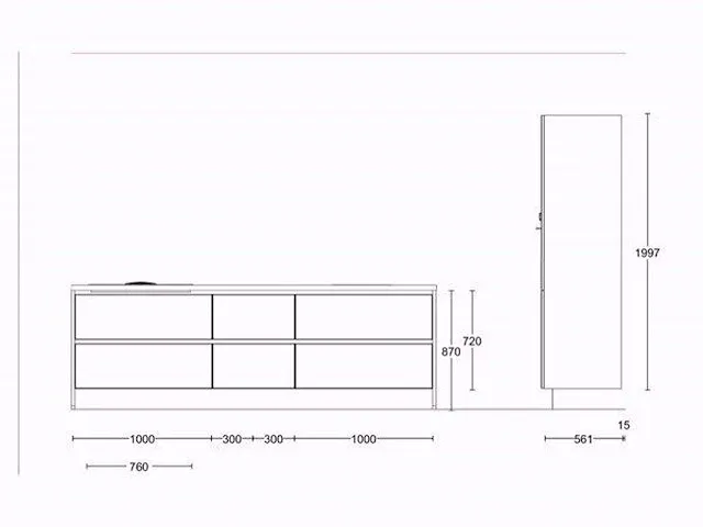 Eilandkeuken met kastenwand - afbeelding 20 van  28