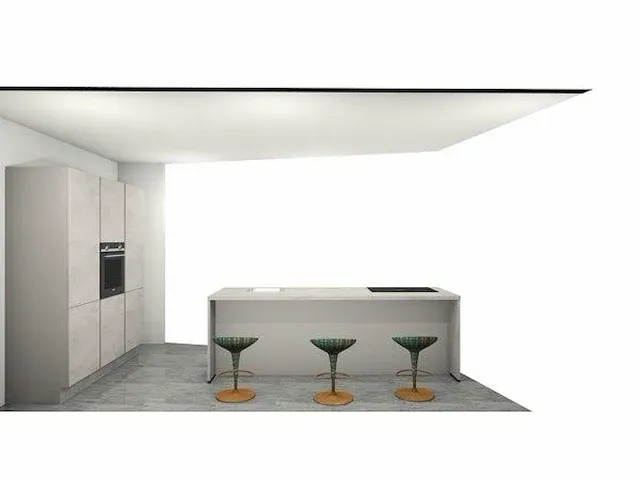 Eilandkeuken met kastenwand - afbeelding 15 van  20