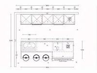 Eilandkeuken met kastenwand - afbeelding 2 van  19