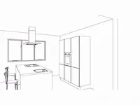 Eilandkeuken met kastenwand - afbeelding 8 van  21