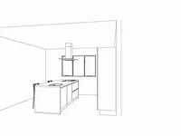 Eilandkeuken met kastenwand - afbeelding 9 van  21