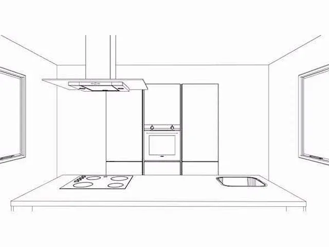 Eilandkeuken met kastenwand - afbeelding 10 van  21
