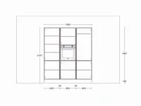 Eilandkeuken met kastenwand - afbeelding 11 van  21