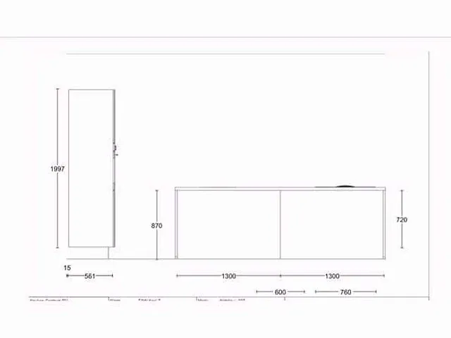 Eilandkeuken met kastenwand - afbeelding 13 van  28