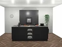 Eilandkeuken met kastenwand - afbeelding 1 van  9