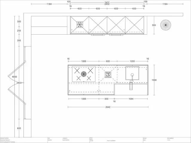 Eilandkeuken met kastenwand - afbeelding 6 van  10