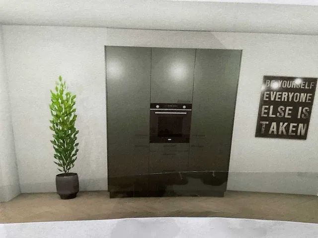 Eilandkeuken met kastenwand - afbeelding 2 van  7