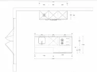 Eilandkeuken met kastenwand - afbeelding 5 van  7