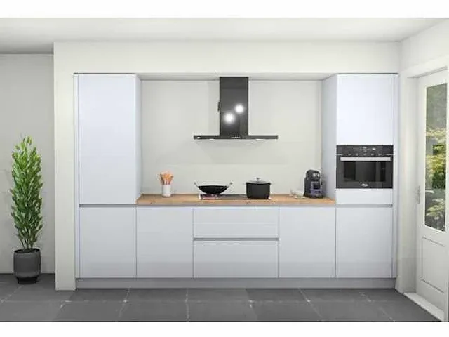 Eilandkeuken met kastenwand - afbeelding 2 van  6
