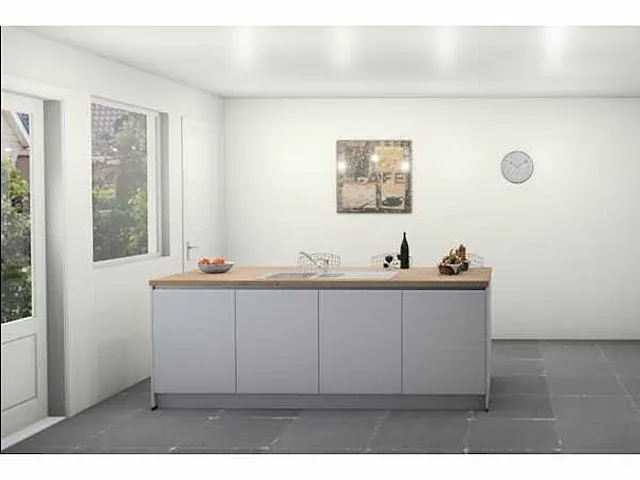 Eilandkeuken met kastenwand - afbeelding 3 van  6