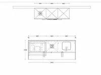 Eilandkeuken met kastenwand - afbeelding 3 van  8
