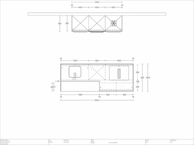 Eilandkeuken met kastenwand - afbeelding 6 van  8