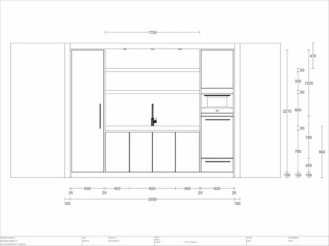 Eilandkeuken met kastenwand - afbeelding 6 van  12