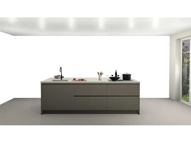 Eilandkeuken met kastenwand - afbeelding 4 van  13
