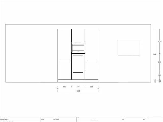 Eilandkeuken met kastenwand - afbeelding 6 van  13