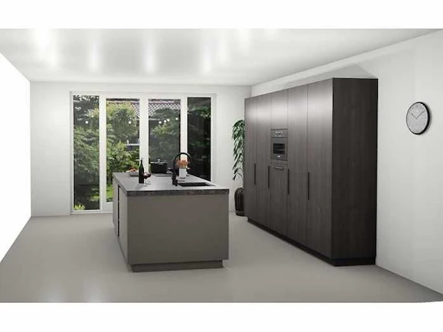 Eilandkeuken met kastenwand - afbeelding 5 van  11