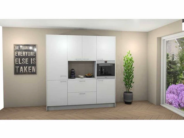 Eilandkeuken met kastenwand - afbeelding 3 van  10